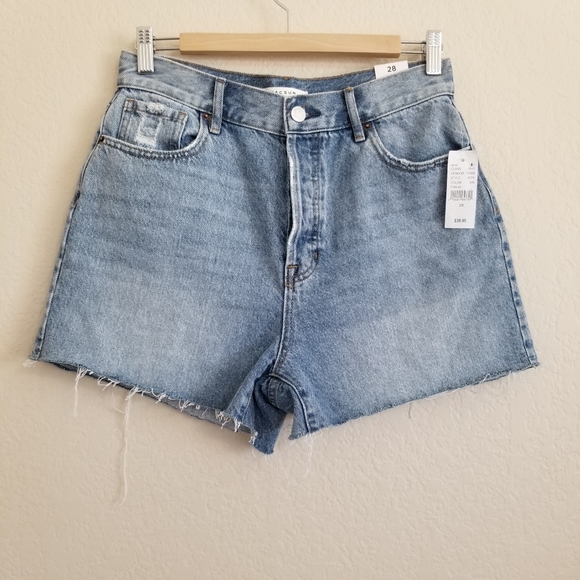 Nwt Pacsun Thalia High Rise Icon Shorts 